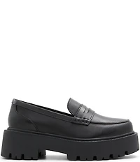 ALDO Cadaycia Leather Platform Penny Loafers