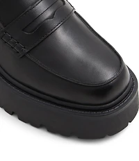 ALDO Cadaycia Leather Platform Penny Loafers