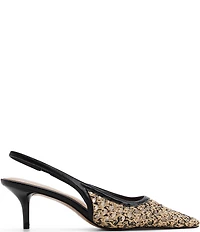 ALDO Calantha Raffia Slingback Pumps