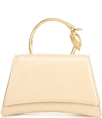 ALDO Desert Rose Metal Top Handle Satchel Bag