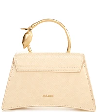 ALDO Desert Rose Metal Top Handle Satchel Bag