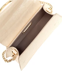 ALDO Desert Rose Metal Top Handle Satchel Bag