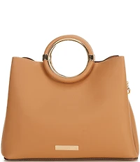 ALDO Dovie Chain Charm Statement Handle Satchel Bag