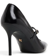 ALDO Eledeladar Leather Mary Jane Pointed Toe Pumps