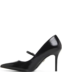ALDO Eledeladar Leather Mary Jane Pointed Toe Pumps