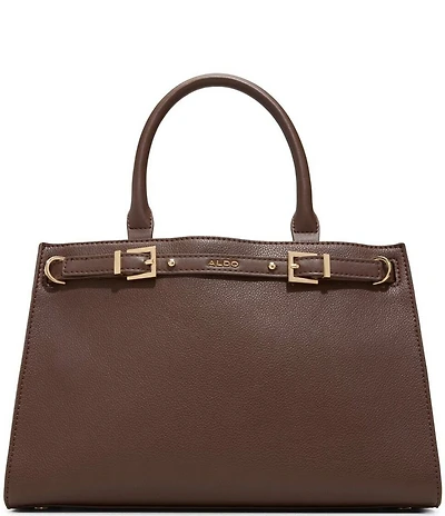ALDO Elizabelle Large Belted Satchel Tote Bag