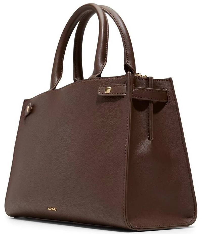 ALDO Elizabelle Large Belted Satchel Tote Bag