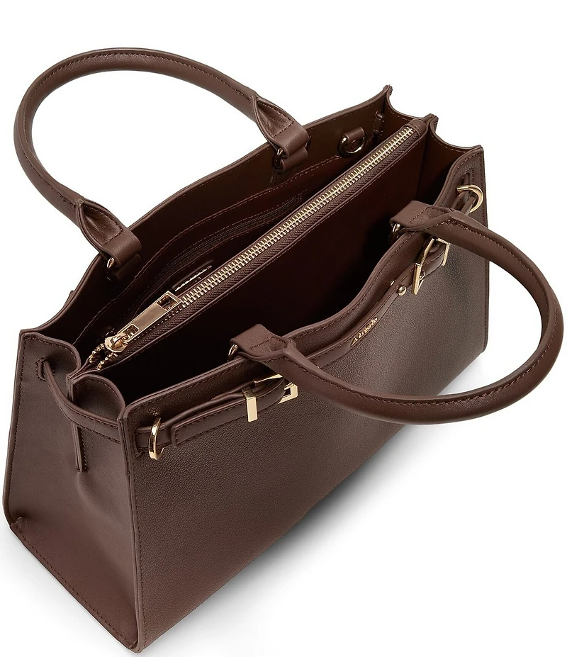 ALDO Elizabelle Large Belted Satchel Tote Bag