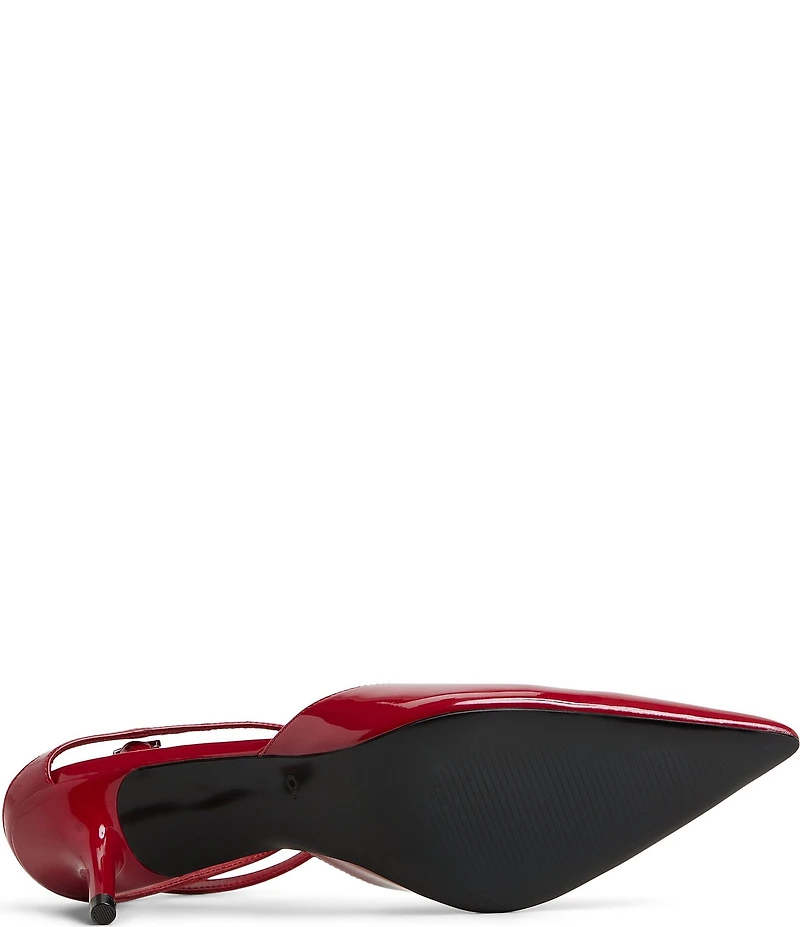 ALDO Feliccia Patent Ankle Strap Pumps