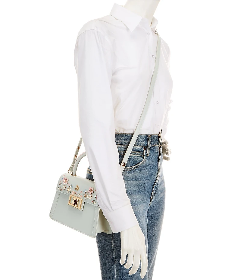 ALDO Flowergirl Top Handle Satchel Bag