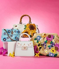 ALDO Flowergirl Top Handle Satchel Bag