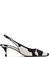 ALDO Gabriellie Cow Print Calf Hair Slingback Pumps