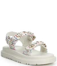 ALDO Gemima Rainbow Confetti Ornamented Platform Sandals