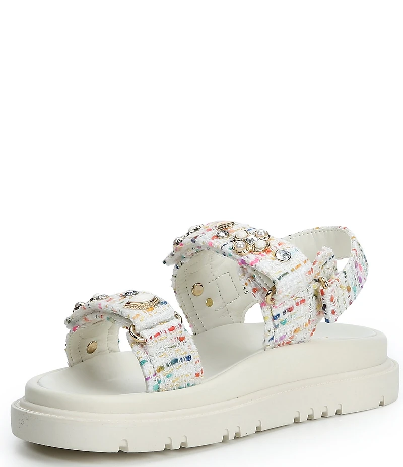 ALDO Gemima Rainbow Confetti Ornamented Platform Sandals
