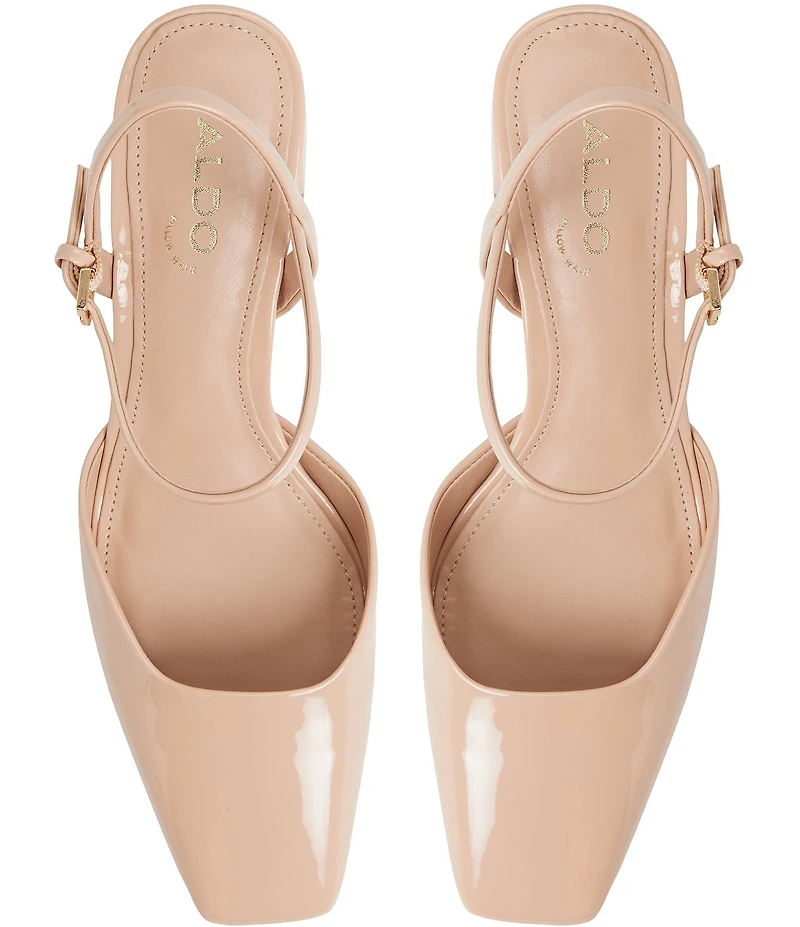 ALDO Gennifer Patent Ankle Strap Pumps