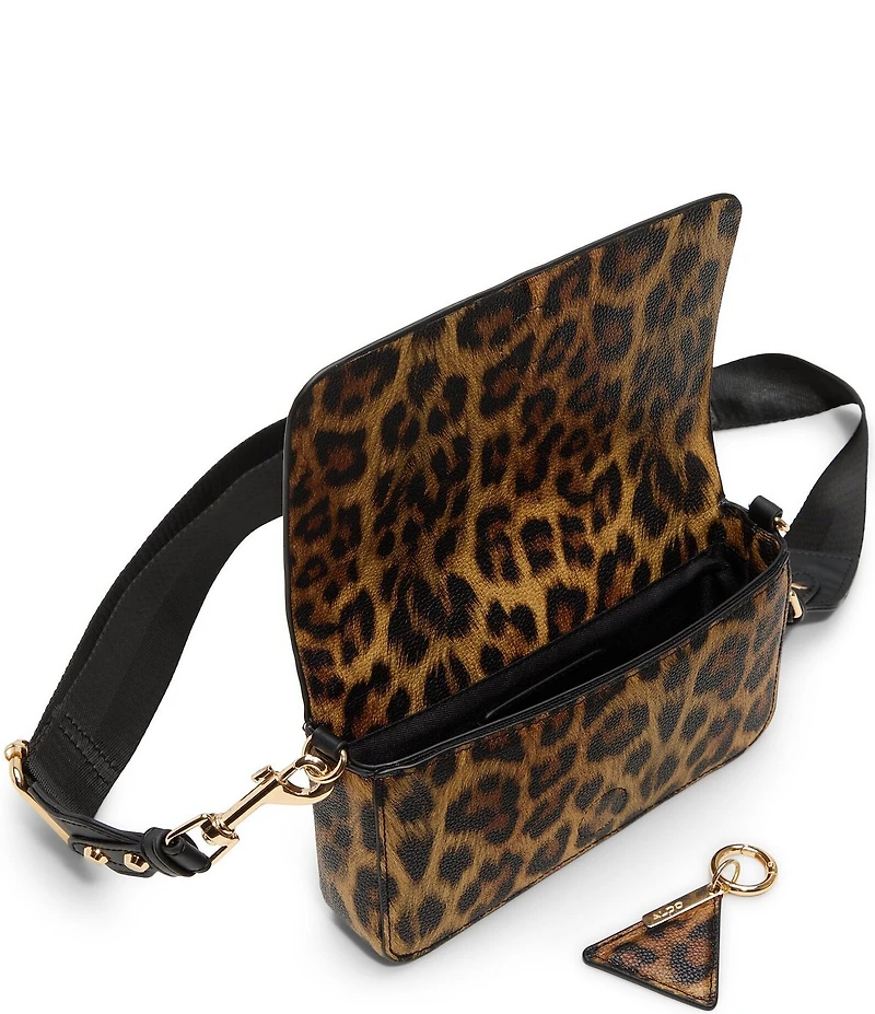 ALDO Gwendy Leopard Print Crossbody Bag