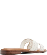 ALDO Itsandal Lace Square Toe Slide Sandals