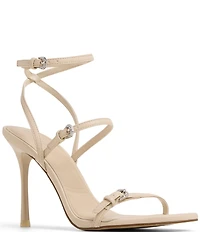 ALDO Jamielynn Rhinestone Buckle Hardware Strappy Dress Sandals