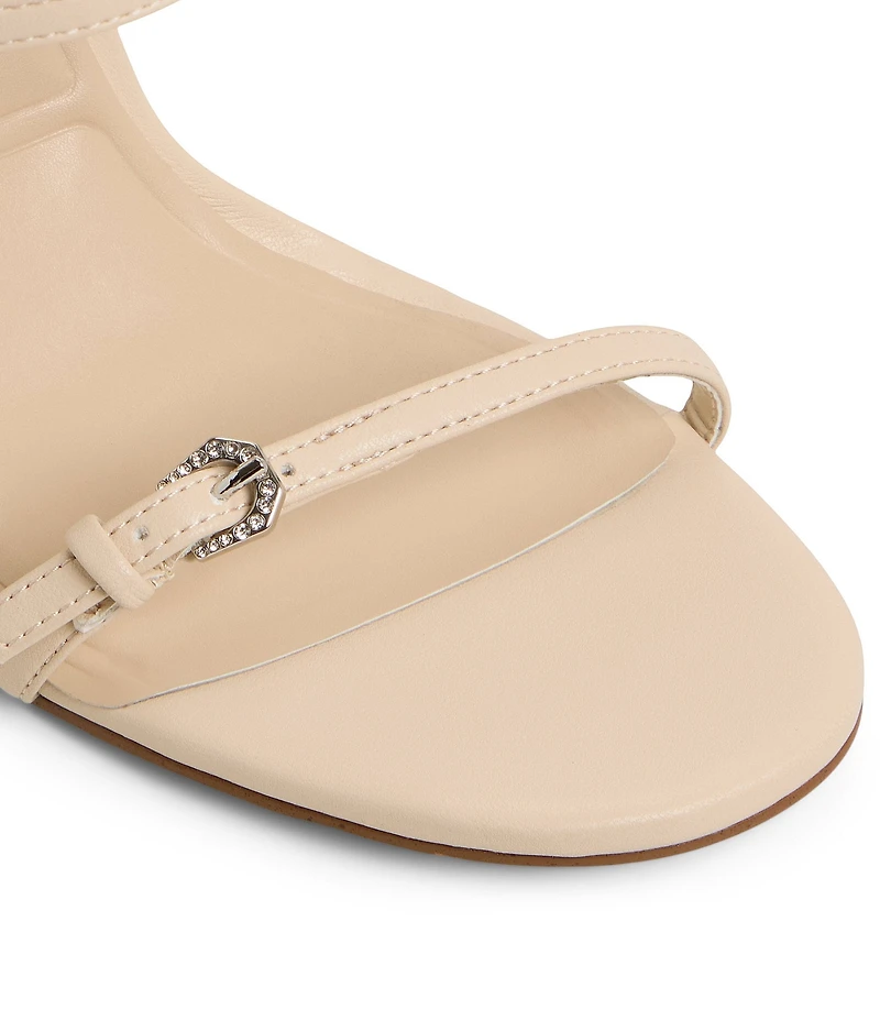 ALDO Jamielynn Rhinestone Buckle Hardware Strappy Dress Sandals