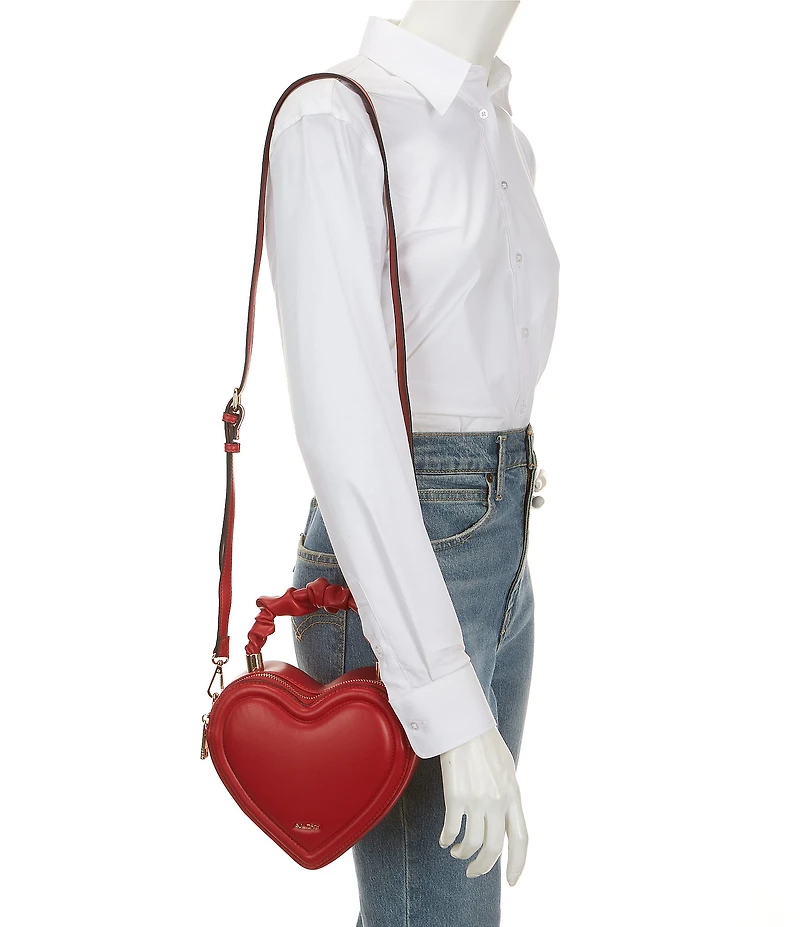 ALDO Javaberel Small Top Handle Heart Novelty Clutch