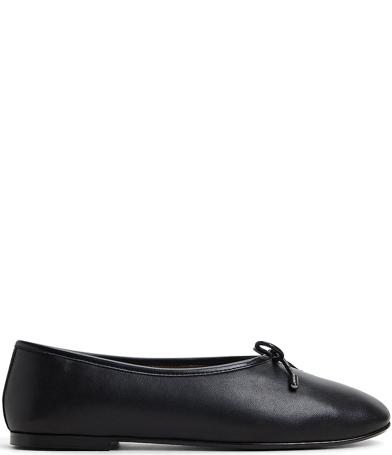 ALDO Joselie Leather Bow Detail Ballet Flats