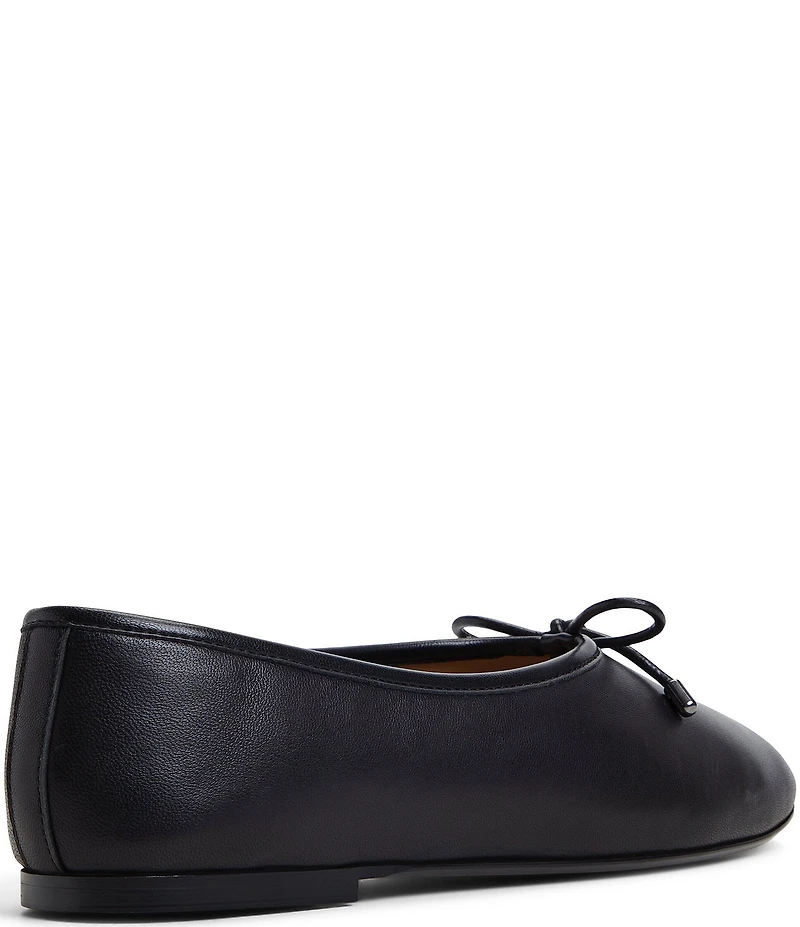 ALDO Joselie Leather Bow Detail Ballet Flats