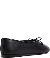 ALDO Joselie Leather Bow Detail Ballet Flats
