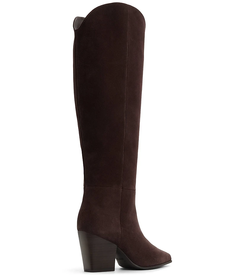 ALDO Kaely Suede Western Inspired Tall Boots