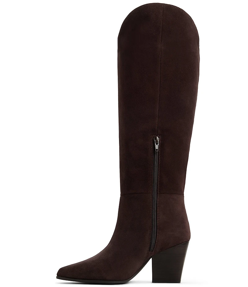 ALDO Kaely Suede Western Inspired Tall Boots