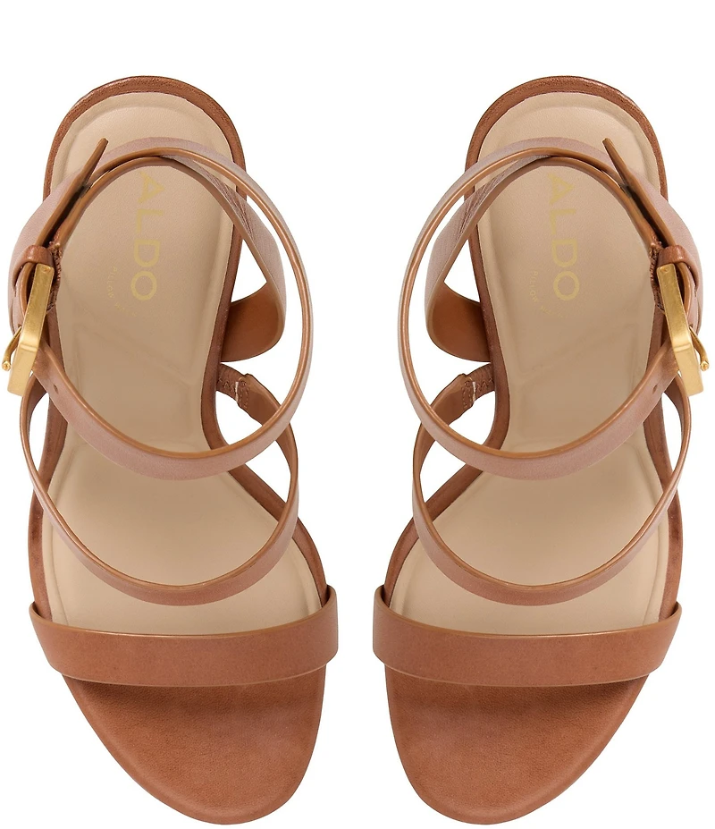 ALDO Kardy Leather Platform Dress Sandals
