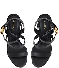 ALDO Kardy Leather Platform Dress Sandals