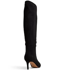 ALDO Kaylynn Sueded Textile Pointed Toe Tall Boots