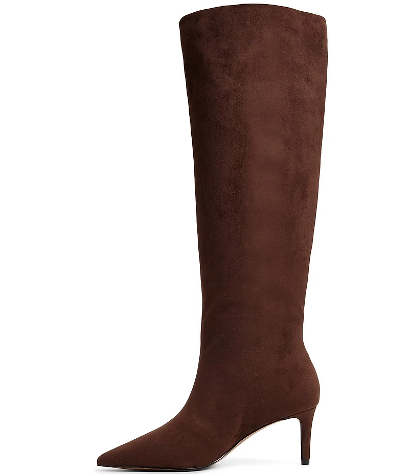 ALDO Kaylynn Sueded Textile Pointed Toe Tall Boots