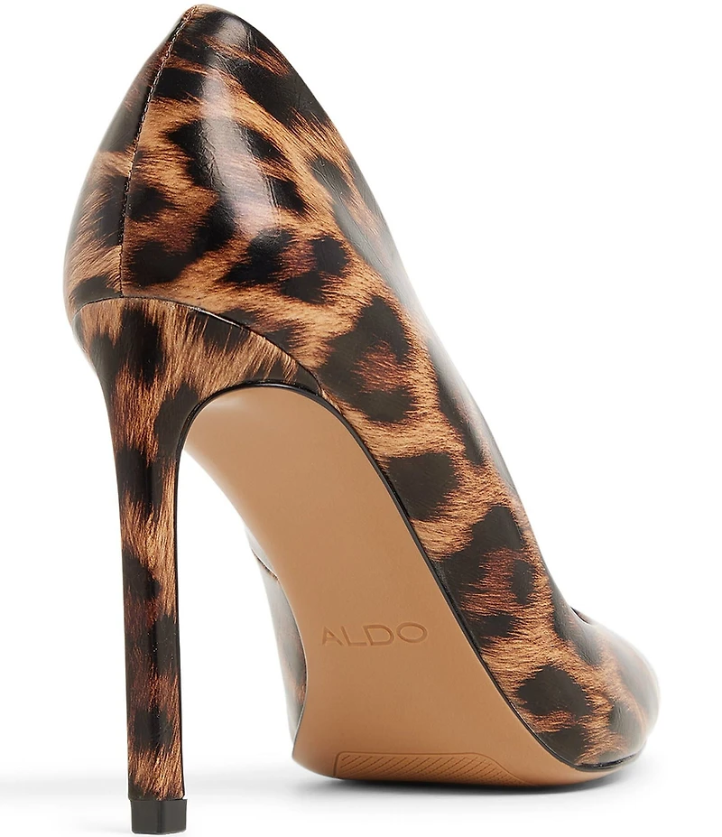 ALDO Lala Leopard Print Pointed Toe Dress Pumps