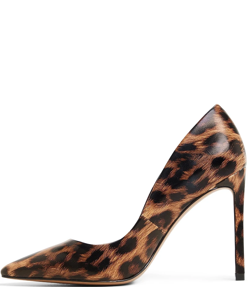 ALDO Lala Leopard Print Pointed Toe Dress Pumps