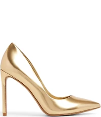 ALDO Lala Metallic Patent Pointed Toe Dress Pumps