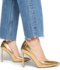 ALDO Lala Metallic Patent Pointed Toe Dress Pumps