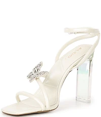 ALDO Laylia Metallic Butterfly Ankle Strap Dress Sandals