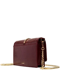ALDO Lilitha Crocodile Embossed Metal Tassle Crossbody Bag