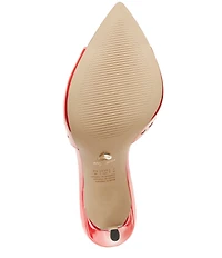 ALDO Lovemule Patent Heart Cut Out Dress Sandals