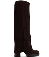 ALDO Maeveh Suede Foldover Knee High Boots