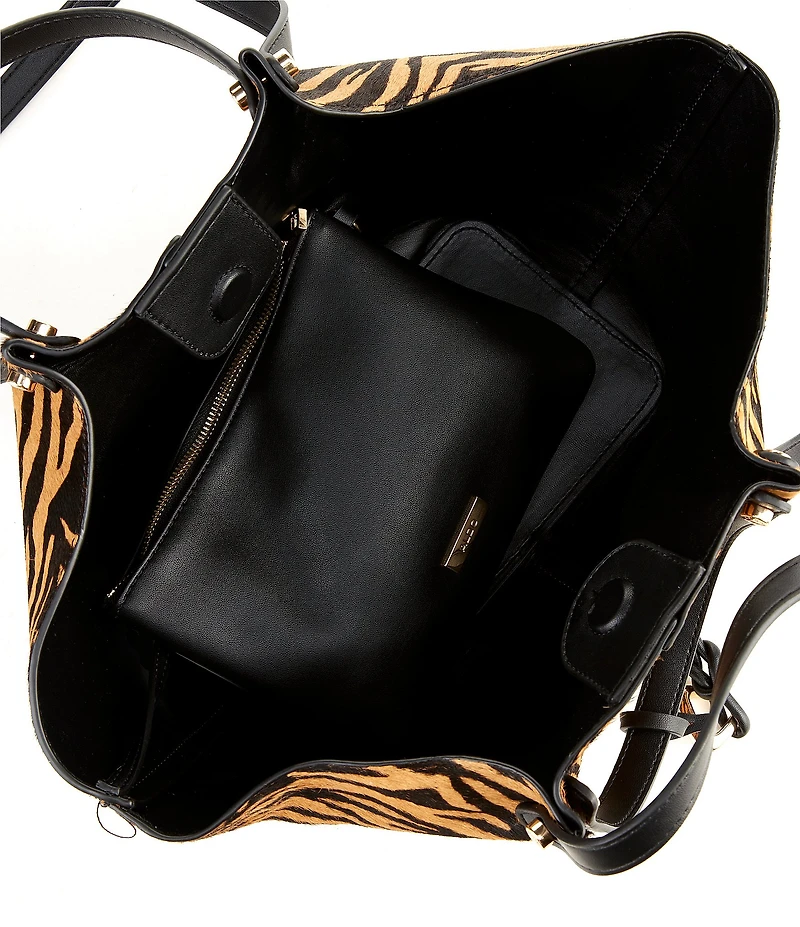 ALDO Meava Tiger Print Satchel Bag