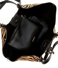 ALDO Meava Tiger Print Satchel Bag