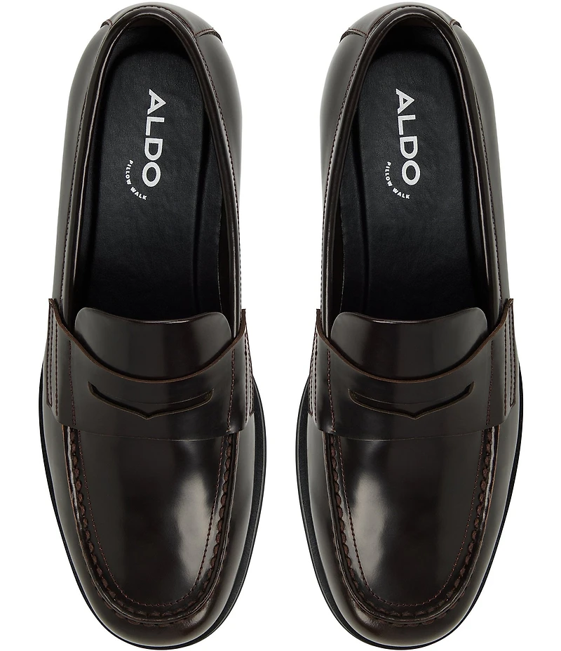 ALDO Men's Keifer Leather Penny Dress Loafers