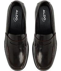 ALDO Men's Keifer Leather Penny Dress Loafers