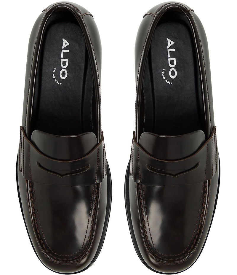 ALDO Men's Keifer Leather Penny Dress Loafers