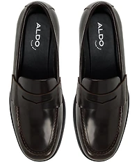 ALDO Men's Keifer Leather Penny Dress Loafers