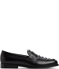 ALDO Men's Keifer Leather Studded Penny Dress Loafers