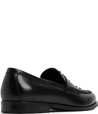 ALDO Men's Keifer Leather Studded Penny Dress Loafers