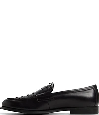 ALDO Men's Keifer Leather Studded Penny Dress Loafers